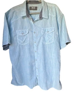 BKE Performance Snap Up Shirt Mens 2XL - Picture 1 of 7