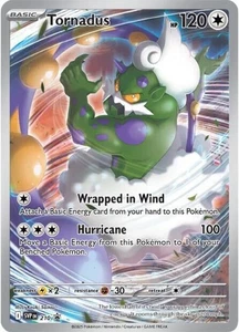 Pokemon Scarlet & Violet Promo Tornadus ex 210 Holo Card (NOT SEALED) - Picture 1 of 1