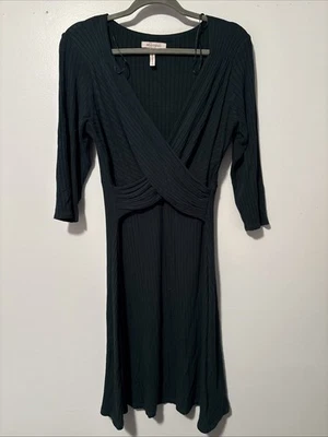 Bravissimo Green Super Curvy Stretch Dress Sz 16 - Image 1 of 4