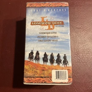 The Lonesome Dove Collection 3-tape BOX SET 1998 VHS Larry McMurtry western NEW - Picture 1 of 4