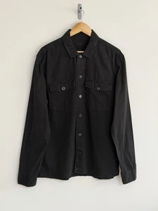 Allsaints "Spotter" Overshirt Shacket Hemdjacke schwarz XL - Bild 1 von 14