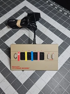 Nintendo Nes Four Score 4 Spieler Controller Adapter NES-034 Japan 1990 Vintage - Bild 1 von 16