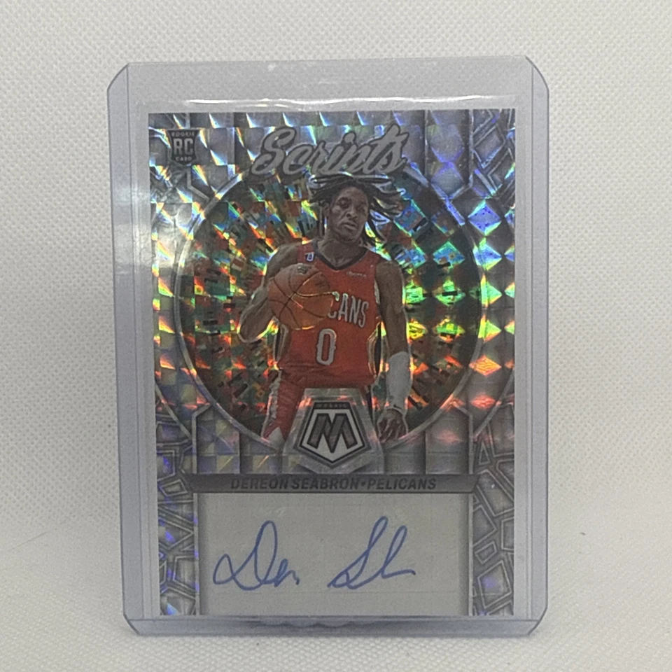 2022-23 Panini Mosaic - Rookie Scripts Dereon Seabron #RS-SEA (AU, RC) - Image 1 of 2