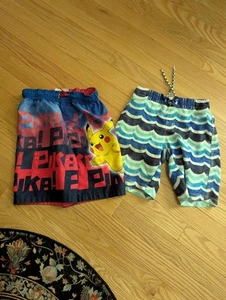 Boys swimwear Set of 2 Size 5 Gymboree, Pikachu - Picture 1 of 1