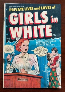 RARISSIMA RAGAZZA IN BIANCO Harvey Comic Hits #58 GD età dell'oro 1952 - Foto 1 di 8