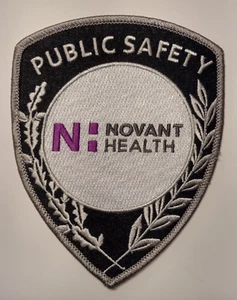 Novant Health Hospital Public Safety NC Police Patch North Carolina - Picture 1 of 3