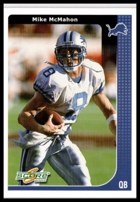 2002 Score #86 Mike McMahon  Detroit Lions - Image 1 of 2