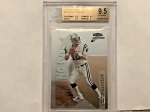 1998 Fleer Brilliants Peyton Manning #9 (Shining Stars) - BGS 9.5 GEM MINT - Picture 1 of 8