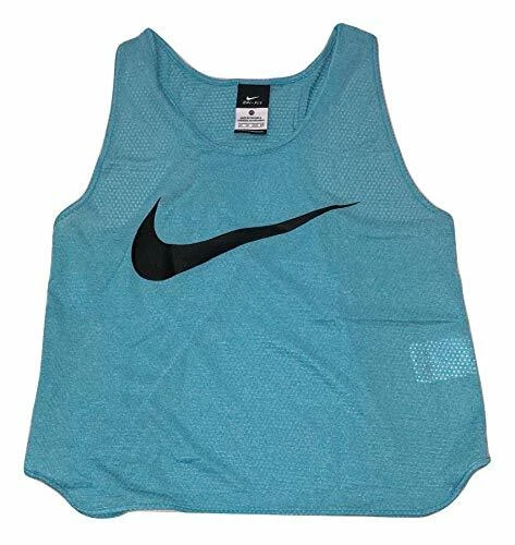 Camiseta sin mangas recortada para mujer Nike azul 872273-418  Foto 1 de 1