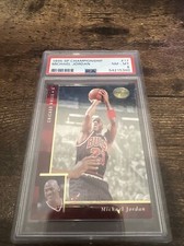 Michael Jordan 1995 SP Championship PSA 8