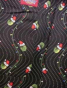 Dickies Uniforms CW050103A CHR Christmas Print Baggy Chef Pant XSmall Santa New - Imagen 1 de 5