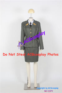 Peggy Carter Cosplay Kostüm Uniform Accgcosplay inklusive Krawattenhemd