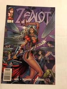 ZEALOT #1 Kiosk Variante: Bild 1995 NM-; schwer zu finden, Bad Girl - Bild 1 von 8