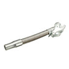 Silver Metal Jerry Can Spout Nozzle Fit for Standard 5L/10L/20L Durable 30cm