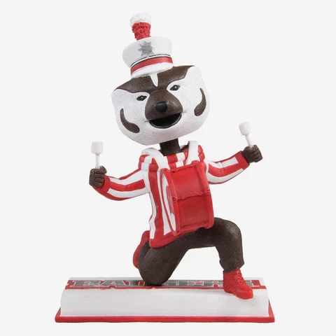 Bucky Badger Wisconsin Badgers Halftime Heroes Bobblehead NCAA Football Cover