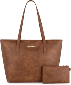 Tote Bags Vegan Leather Purses and Handbags for Women Top Handle Ladies Shoulder - Picture 1 of 12