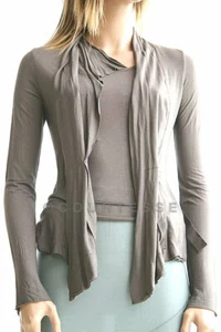 NEW NICOLAS & MARK COOL DRAPED JERSEY TOP JACKET NM006 - Picture 1 of 1