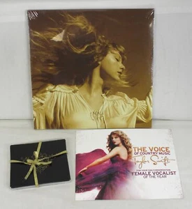 TAYLOR SWIFT LOT FEARLESS FOR YOUR ACM CONSIDERATION PROMO ONLY CD PACKAGE +MORE - Picture 1 of 14