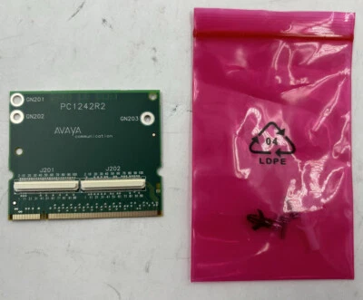 AVAYA 700508111 MEDIA PROCESSOR 160 MP160 DAUGHTER BOARD PS4504 PC1242R2 - Image 1 of 4