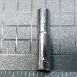 Unidad Stanley 9/32"" SAE 1/4"" cromada toma de pozo profundo 6 puntos - Imagen 1 de 4