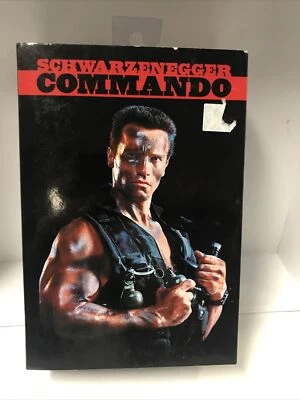 Figura abierta NECA Commando 30 aniversario Ultimate John Matrix Foto 1 de 4