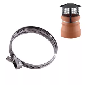 Chimney Cowl Replacement Fixing Strap - Jubilee / Metal Strap for Chimney Pot - Picture 1 of 3