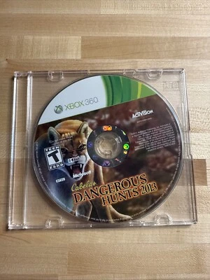 Cabela's Dangerous Hunts 2013 (Xbox. 360) Tested & Working Disc Only - Image 1 of 2
