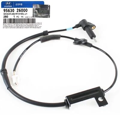 GENUINE 9563026000 Rear Left Wheel ABS Speed Sensor for Hyundai Santa Fe 01-06 - Image 1 of 3