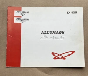 Motobecane Motoconfort D 125 Allumage Electronic Manual French texts 12 pgs - Picture 1 of 2