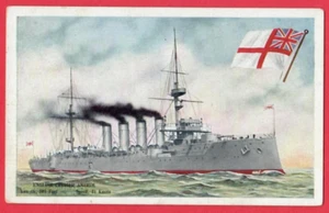 Navy War Ship INGLÉS CRUCERO ANTRIM POSTAL VINTAGE 2042 - Imagen 1 de 2