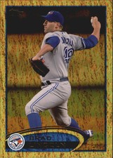 2012 (BLUE JAYS) Topps Update Gold Sparkle #US194 Brad Lincoln