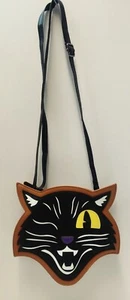 Cute Winking Black Cat Bag Cosplay Halloween - Picture 1 of 4
