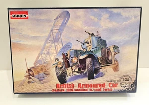 1/35 RODEN BRITISH ARMOURED CAR PATTERN 1920 W/ SAND TYRES ROLLS ROYCE #802 NEW - Picture 1 of 2