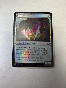 Halo Scarab LP Streets of New Capenna Foil Magic The Gathering Magic The Gathering Juego ligero - Imagen 1 de 2