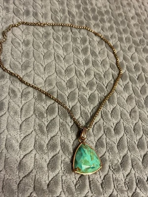 Collar grande turquesa Barse Tailandia Foto 1 de 4