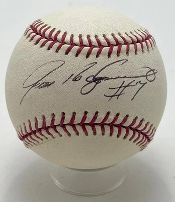 Ivan Rodriguez HOF Signed/Autographed OML Baseball Texas Rangers JSA 201160 - Image 1 of 3