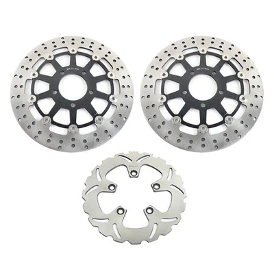For Suzuki Round Front Rear Brake Rotors GSX 1300 R HAYABUSA 1999-2007 2006 2005 Foto 1 de 4