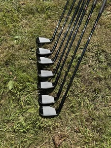 Mizuno Pro 225 Limited Edition Black Irons 4-PW. Custom Colour Paint Fill - Picture 1 of 13