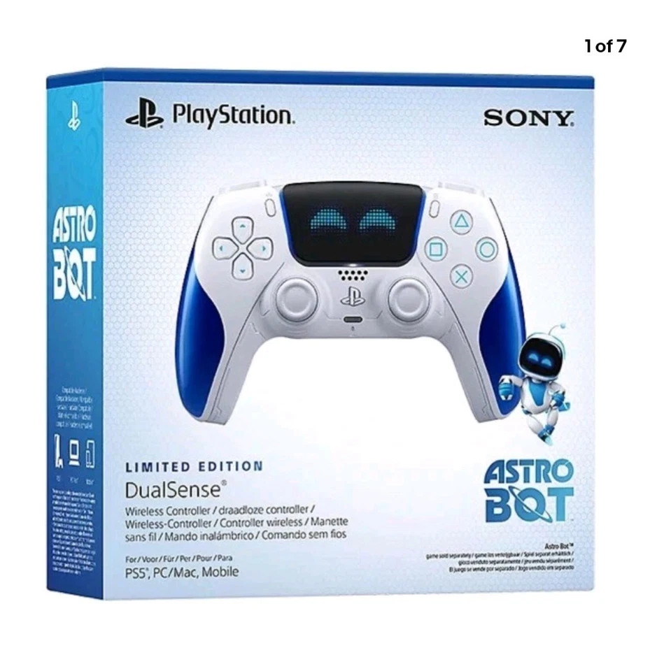ASTRO BOT Limited Edition DualSense PS5 Wireless Controller *NEW & SEALED* - Image 1 of 1