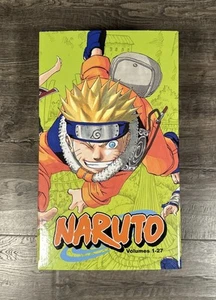 Naruto Box Set 1: Volumes 1-27 with Premium by Masashi Kishimoto (English) Paper - Picture 1 of 14