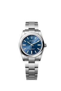 Rolex Oyster Perpetual 34mm Steel Bracelet Watch (124200-0011) - Picture 1 of 2