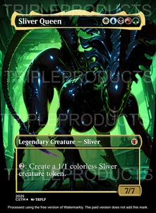 Sliver Queen - Anime Waifu High Quality Altered Art Custom Karte - Bild 1 von 2