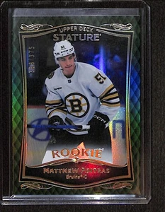 2023-24 Upper Deck Stature Rookie Green #41 Matthew Poitras /375 - Bild 1 von 2