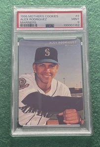 1996 mothers cookies Alex Rodriguez PSA 9 - Picture 1 of 2