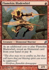 Lorwyn - Flamekin Bladewhirl - Foil