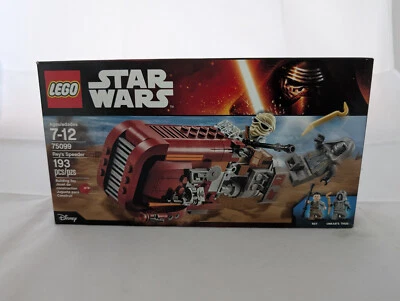 LEGO 75099 Star Wars Rey's Speeder - Completo con Caja, minifiguras e instrucciones Foto 1 de 4