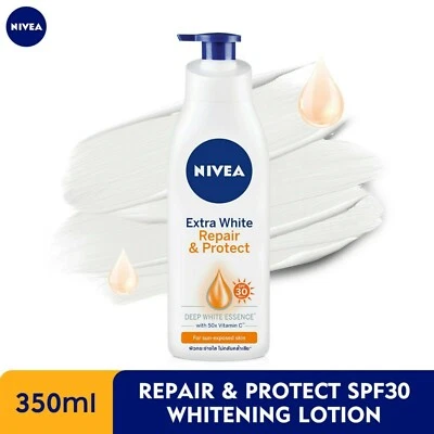 NIVEA Lotion 350ml Nivea Extra White Repair and Protect With 50X Body Skin - Image 1 of 4