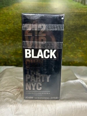 CAROLINA HERRERA 212 VIP 黑色 OWN THE PARTY 100 毫升淡香水喷雾(全新带盒) — 第 1/4 张图片