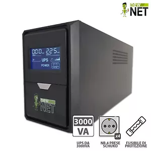 UPS Gruppo di continuità per Modem Router Switch 3000 VA - 1800 W - Foto 1 di 6