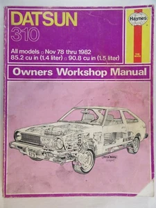 Haynes Datsun 310 Automotive Repair Manual 679 For Years 1978 Thru 1982 Used - Bild 1 von 6